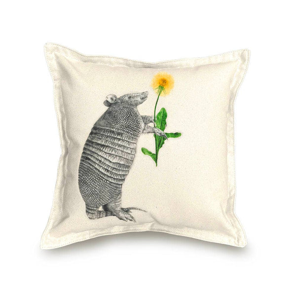 "Tuck Sawgrass" Nine Band Armadillo 14 x 14 Pillow