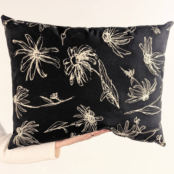Large Spring Pillow - Black Pepper