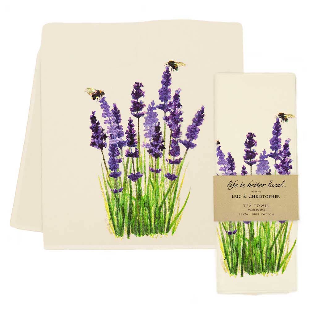 Lavender Tea Towel
