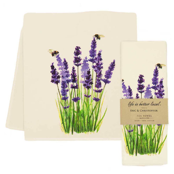 Lavender Tea Towel