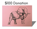 $100 Donation for Breast Cancer Patients