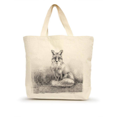 American Woodland Collective Fox Large Tote
