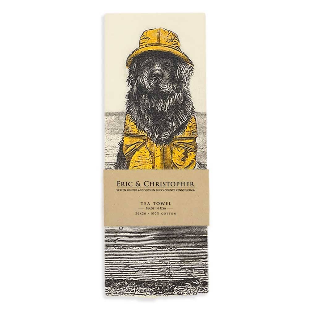 NEW Newfoundland Dog Tea Towel