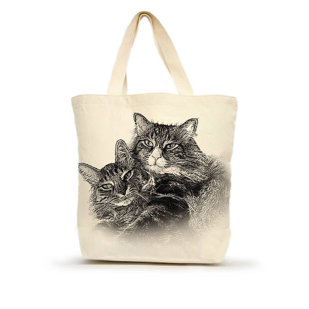 NEW "Cuddle Cats" Medium Tote
