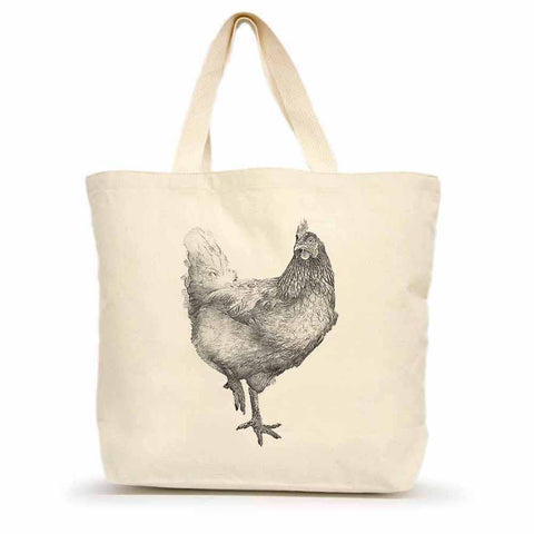 Hen 2 Large Tote