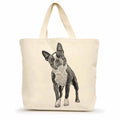 Boston Terrier Large Tote