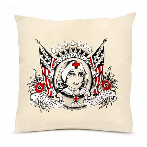 Rose of No Mans Land 18 x 18 Pillow
