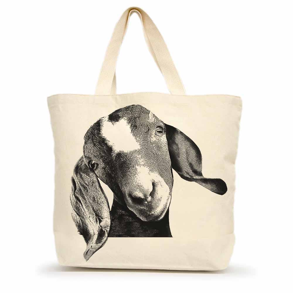 Goat Head Large Tote