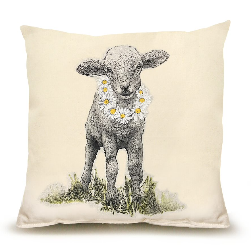 Daisy the Lamb Pillow (Sheep)