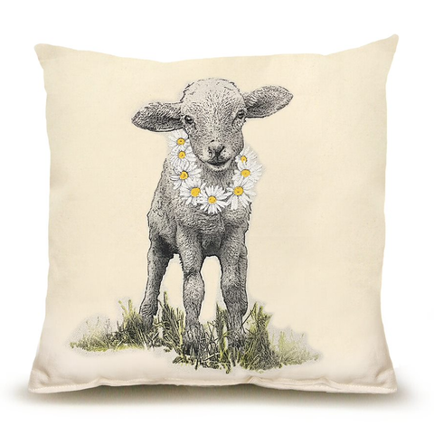 Daisy the Lamb Pillow (Sheep)