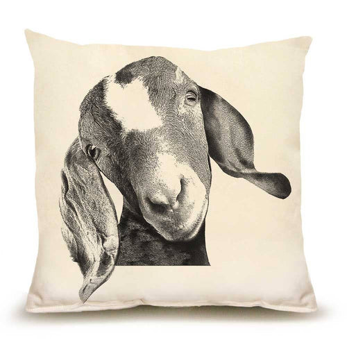 Goat Head Medium Pillow