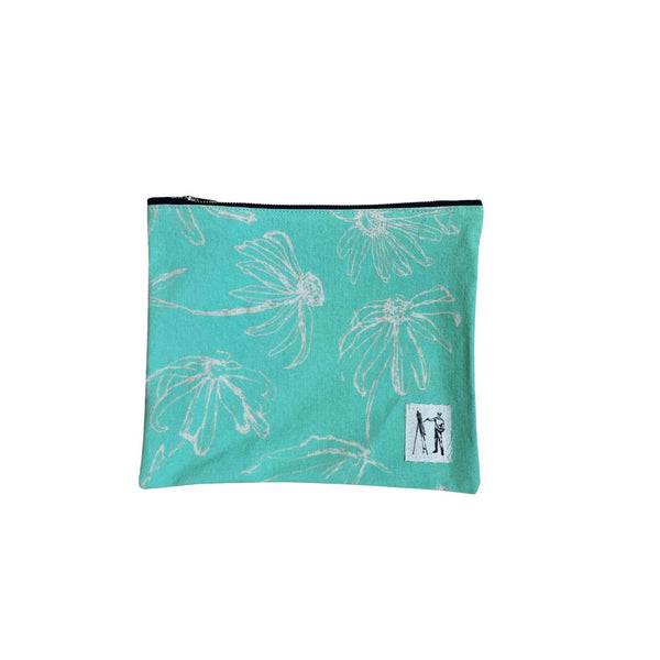 Seafoam Green Zippered Pouch