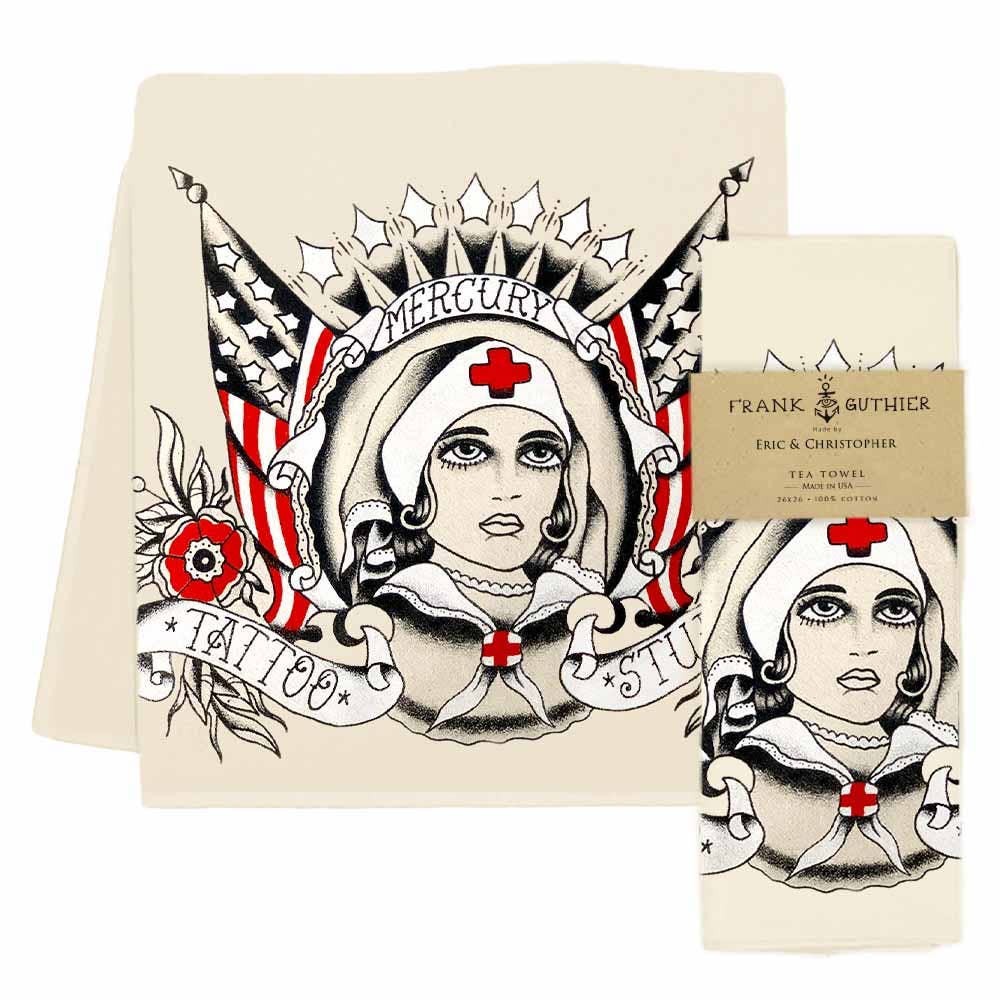 Rose of No Mans Land Tea Towel