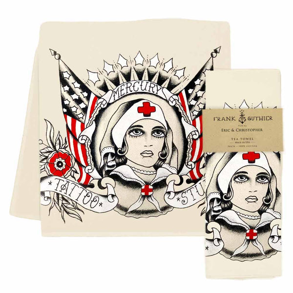 Rose of No Mans Land Tea Towel