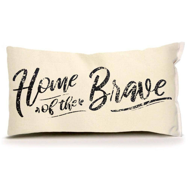 Home of the Brave Pillow - Americana