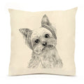 Yorkie Medium Pillow