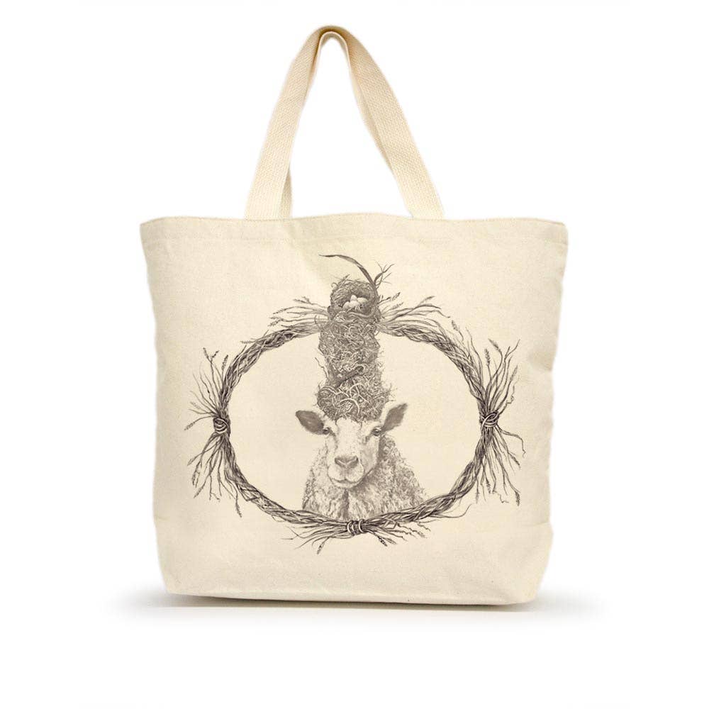 Marie Large Tote (with Border)