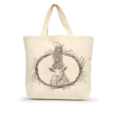 Marie Large Tote (with Border)