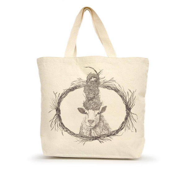 Marie Large Tote (with Border)