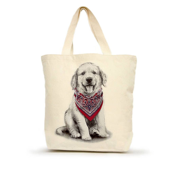 Americana Puppy Medium Tote