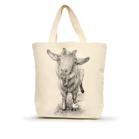 Goat Medium Tote - "Rusty"