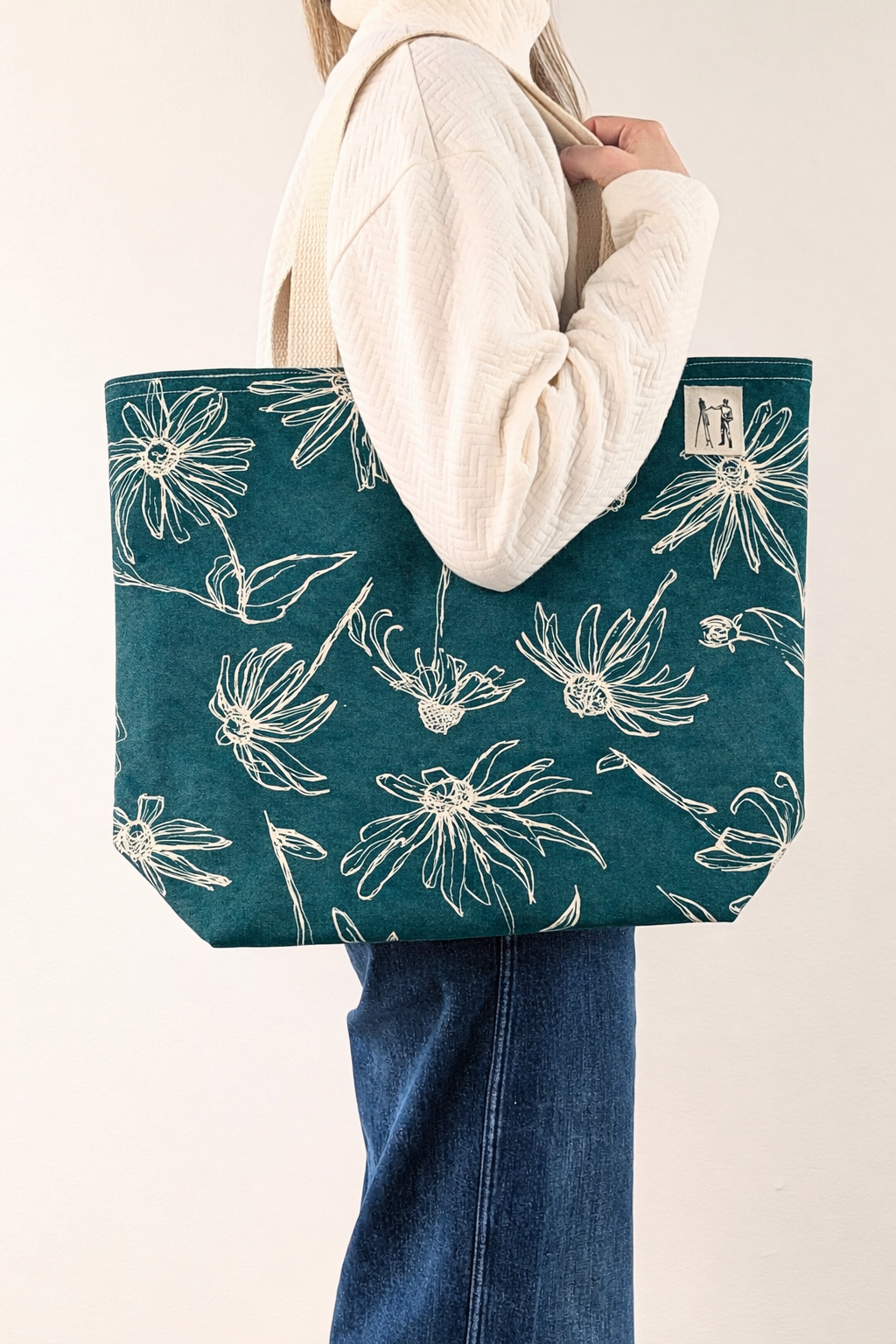" Lagoon Blue" Tote Bag