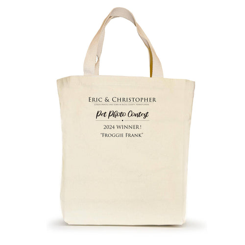 Frog Small Tote - "Froggie Frank"