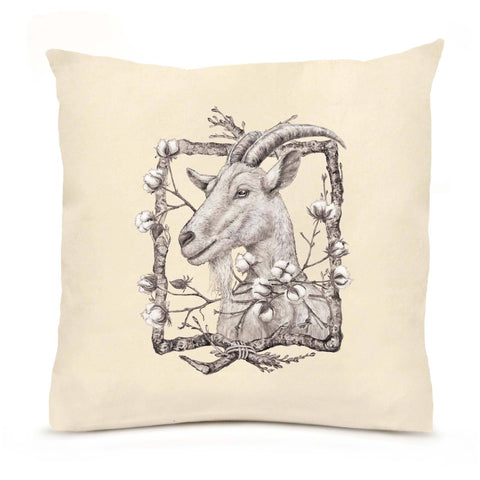 Cotton King Large Pillow (with Border)