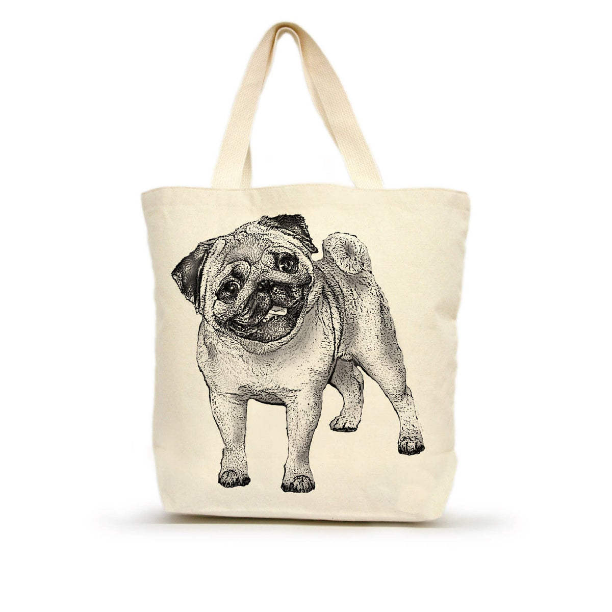 Pug Medium Tote