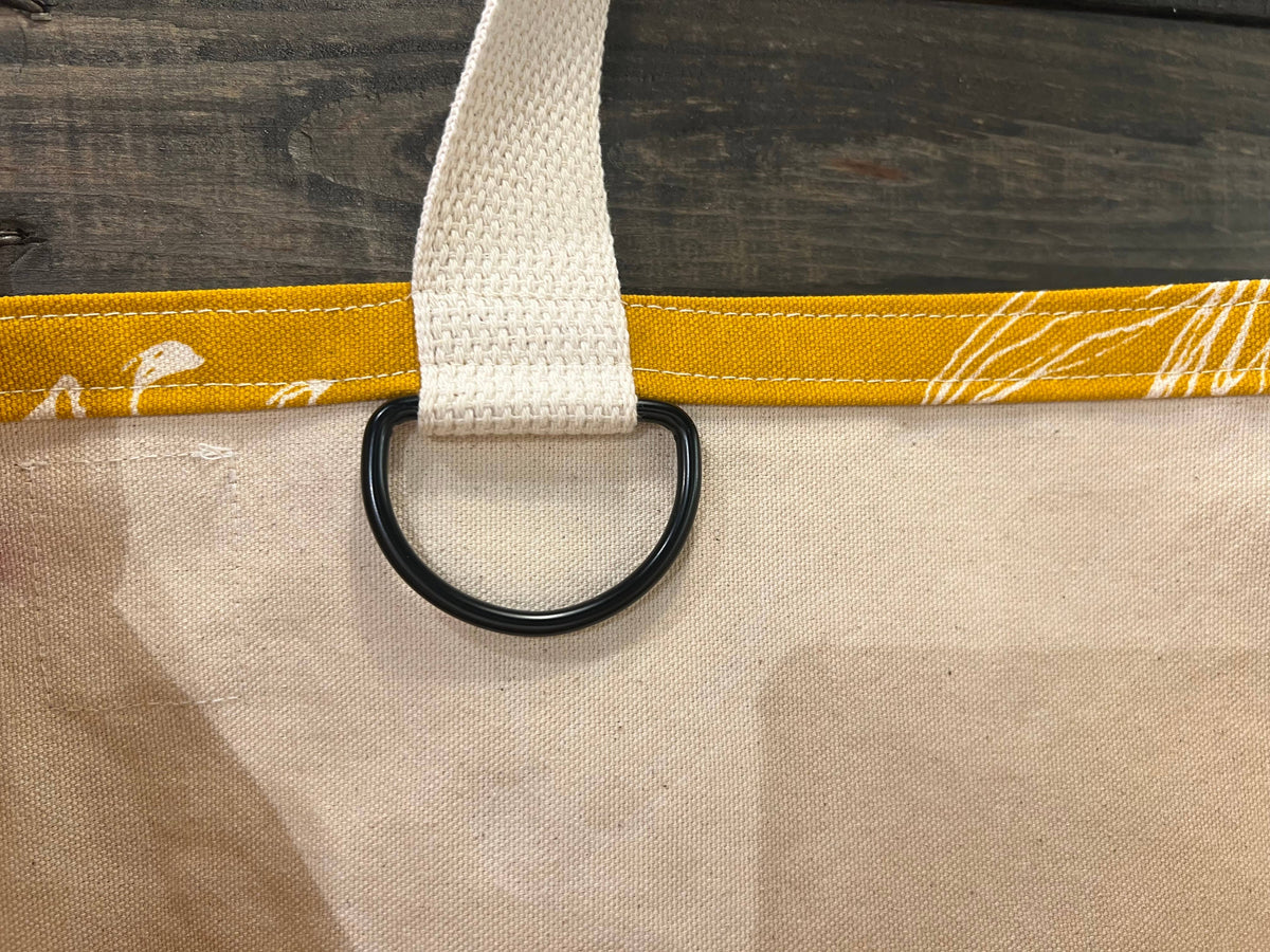 Black Eyed Susan Large Tote (Sunshine Yellow)