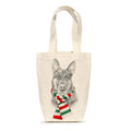 German Shepherd with Red Scarf Gift Bag