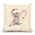 Santa Mouse 2 Medium Pillow
