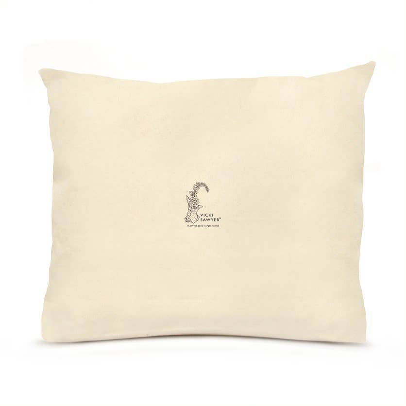 Party at the Coop Large Pillow (with Border)