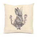 Kingdom of Peas and Carrots Large Pillow (Bunny Pillow)