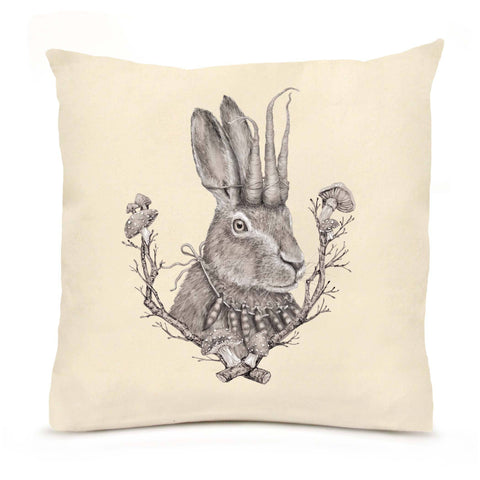 Kingdom of Peas and Carrots Large Pillow (Bunny Pillow)