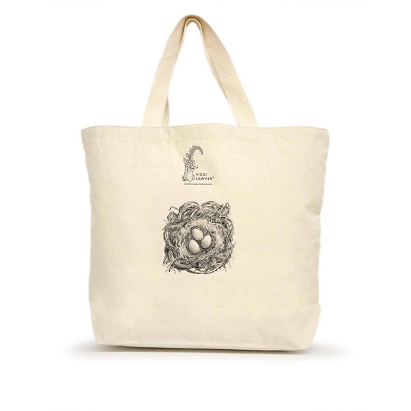 A Few Good Friends Large Tote (with Border)