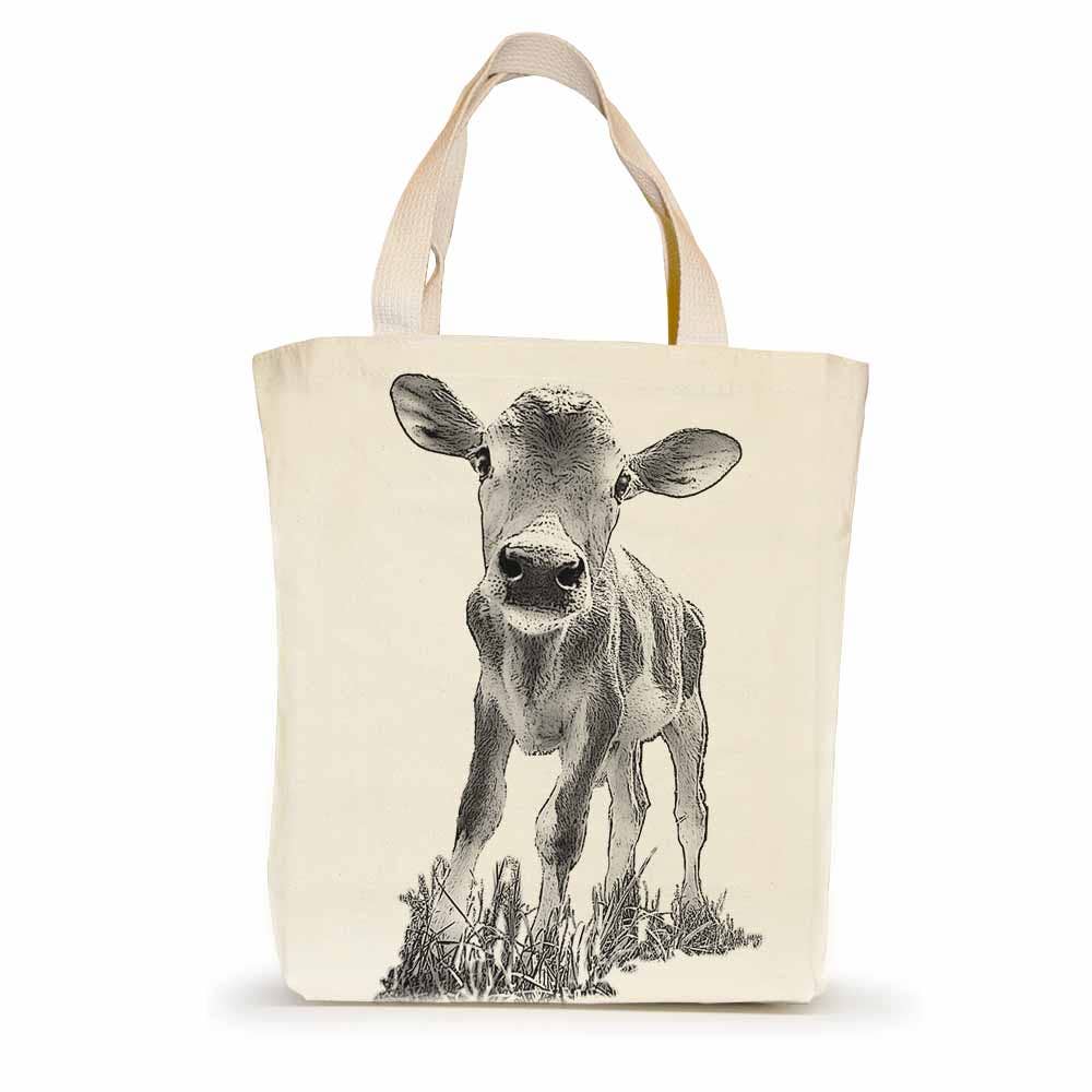 Baby Cow (Cowboy) Small Tote