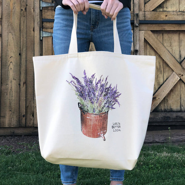 Lavender Large Tote