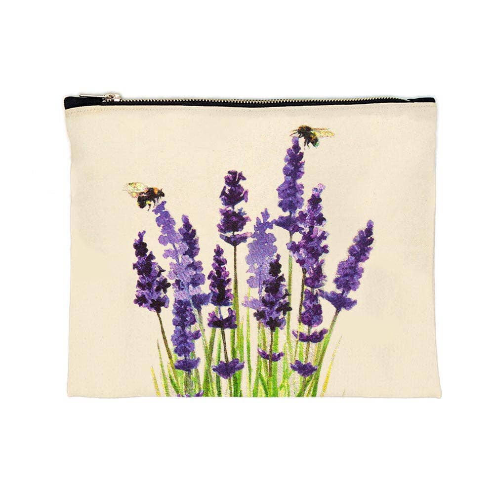 Lavender Zippered Pouch