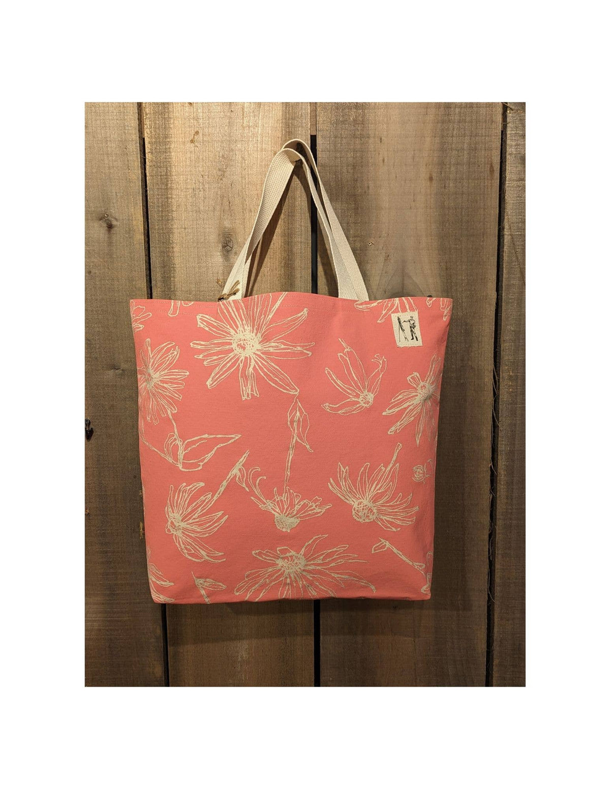 "Coral Pink" Tote Bag