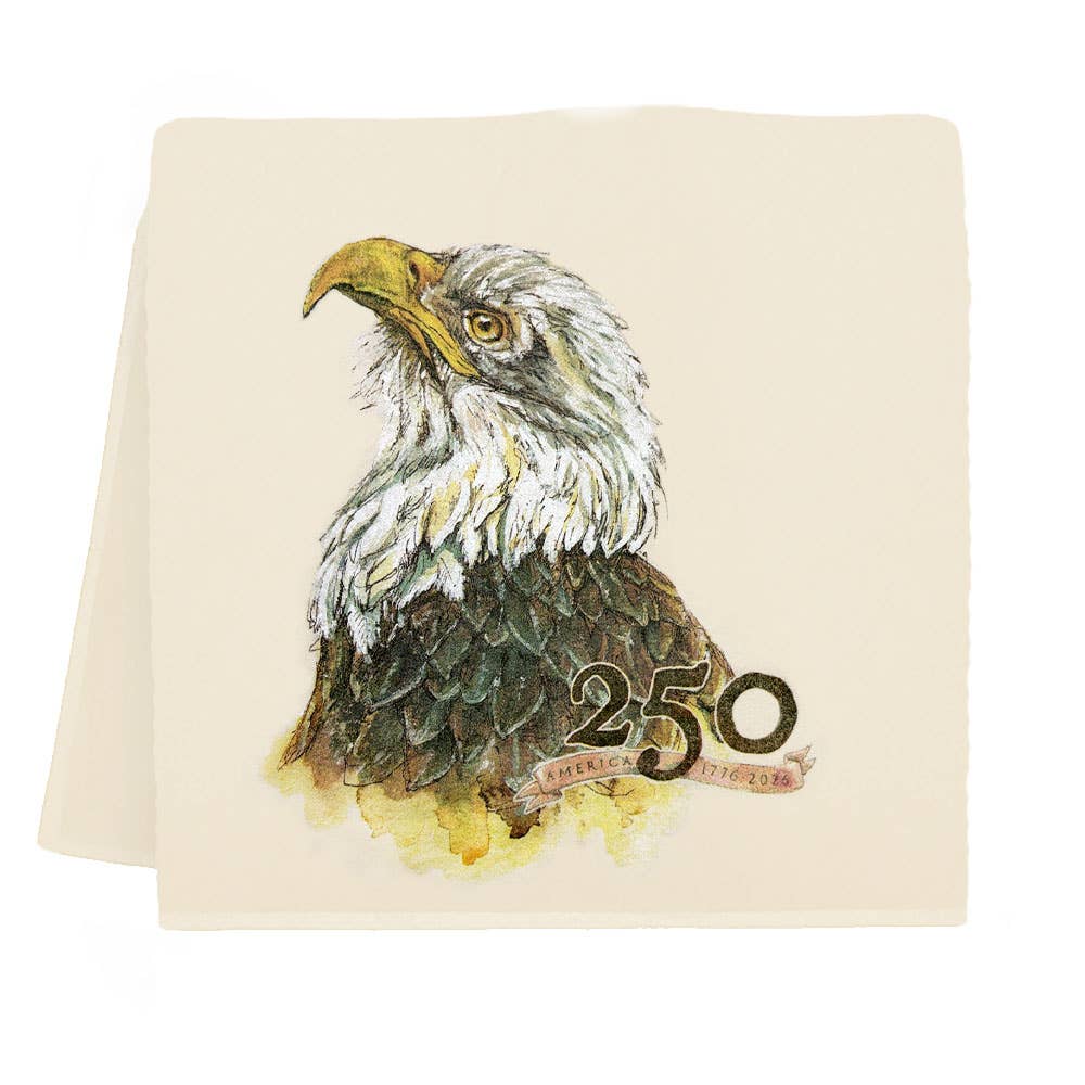 Eagle Tea Towel