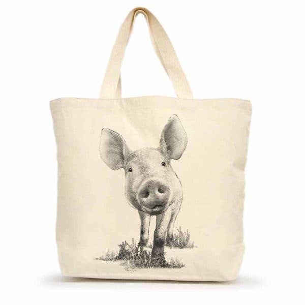 Piglet #3 Large Tote