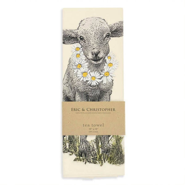 Daisy the Lamb Tea Towel (Sheep)