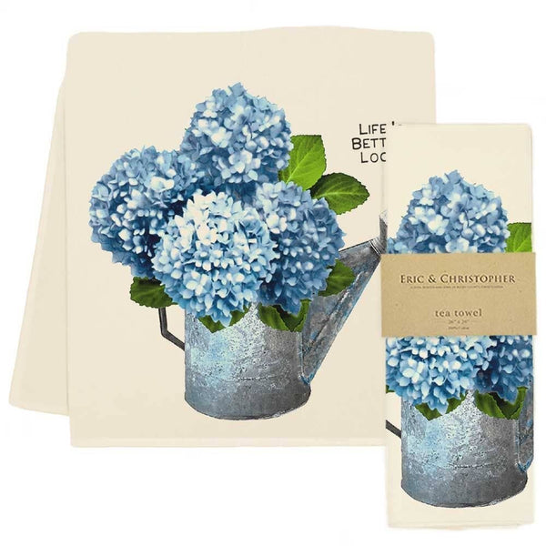 Hydrangea Tea Towel