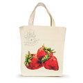 Strawberry with Life is Better Local Logo Small Tote