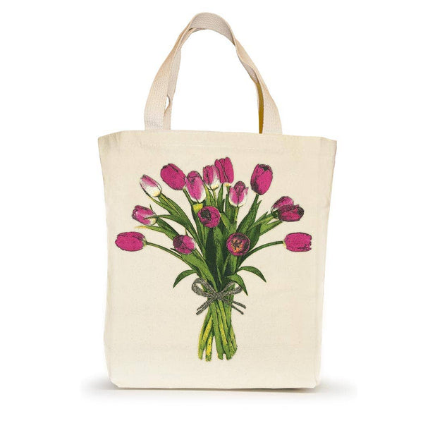 Spring Tulips Small Tote
