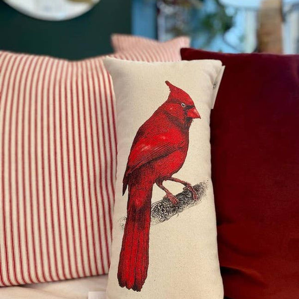 Cardinal Small Pillow