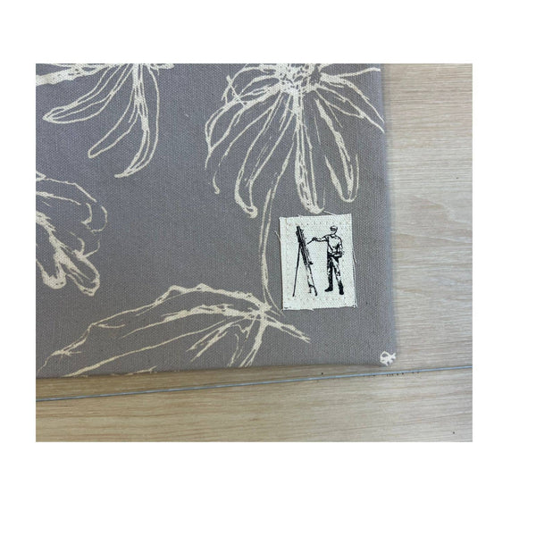 Driftwood Grey Zippered Pouch