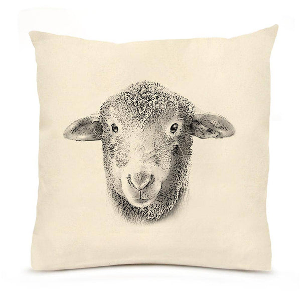 "Purl" Sheep #3 20 x 20 Pillow