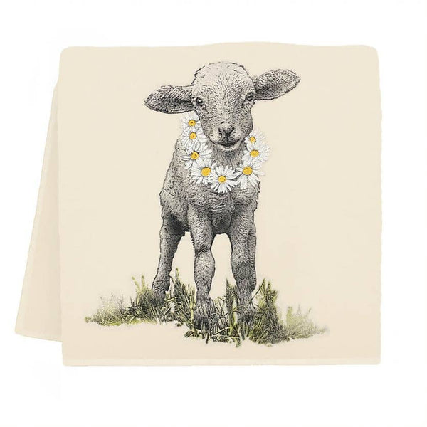 Daisy the Lamb Tea Towel (Sheep)